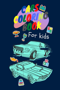 Cars coloring book for kids