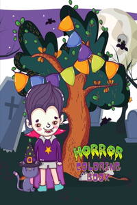 Horror Coloring Book
