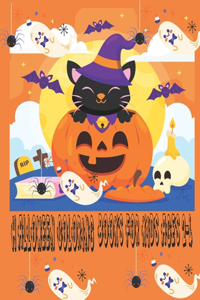 Halloween Coloring Books for Kids Ages 2-4