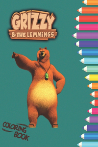 Grizzy and the lemmings Coloring book