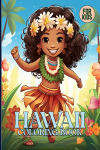 Hawaii Coloring Book For Kids