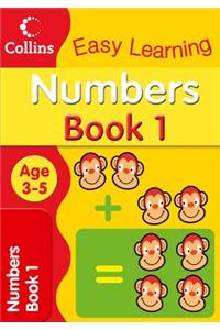 Numbers Age 3–5 Book 1 : Collins Easy Learning