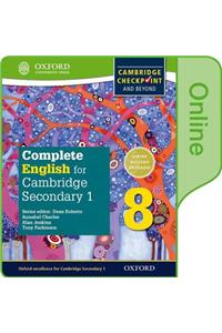Complete English for Cambridge Lower Secondary Online Student Book 8