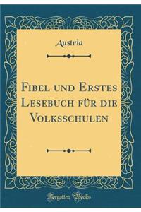 Fibel Und Erstes Lesebuch Fï¿½r Die Volksschulen (Classic Reprint)