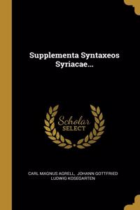 Supplementa Syntaxeos Syriacae...