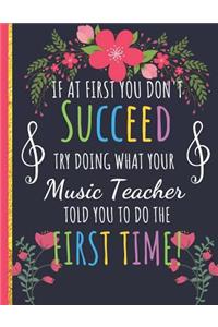 Try Doing What Your Music Teacher Told You To Do The First Time