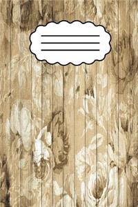 Retro Flower Notebook