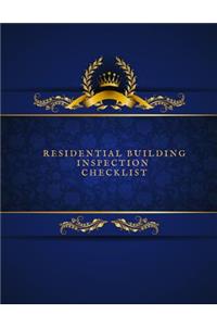 Residential Building Inspection Checklist