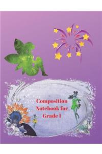 Composition Notebook for Grade 1