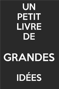 Un Petit Livre De Grandes Idées