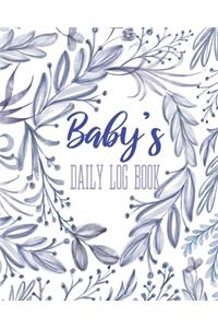 Baby's Daily Log Book