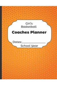 Girls Basketball Coaches Planner Dates