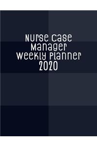 Nurse Case Manager Weekly Planner 2020
