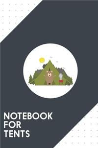 Notebook for Tents