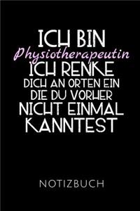 Ich Bin Physiotherapeutin Notizbuch