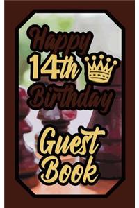 Happy 14th Birthday Guest Book