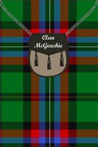 Clan McGeachie Tartan Journal/Notebook