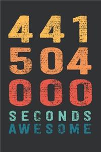 441 504 000 Seconds Awesome