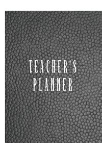 Teacher's Planner