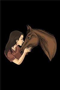 Girl Kissing Horse