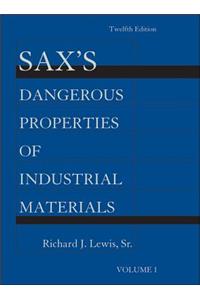 Sax's Dangerous Properties of Industrial Materials Vol