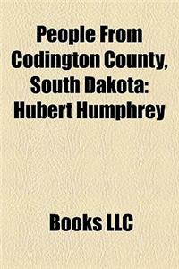 People from Codington County, South Dakota