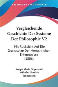 Vergleichende Geschichte Der Systeme Der Philosophie V2