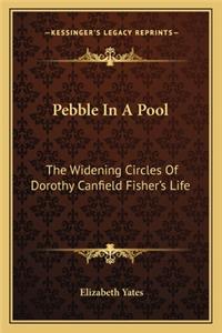 Pebble in a Pool