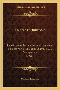 Araneae Et Oribatidae