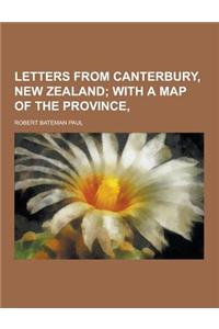 Letters from Canterbury, New Zealand