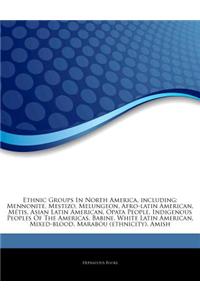 Articles on Ethnic Groups in North America, Including