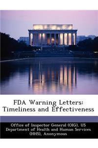 FDA Warning Letters