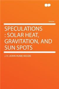 Speculations