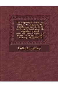 The Scripture of Truth