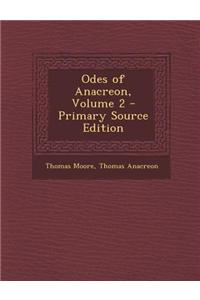 Odes of Anacreon, Volume 2