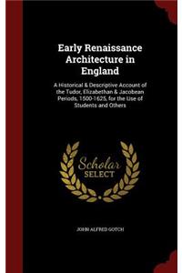 Early Renaissance Architecture in England