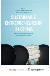 Sustainable Entrepreneurship in China