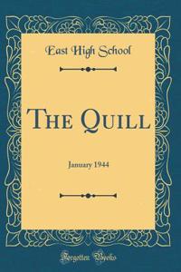 The Quill: January 1944 (Classic Reprint)