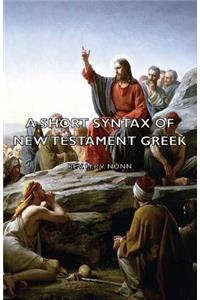 Short Syntax of New Testament Greek