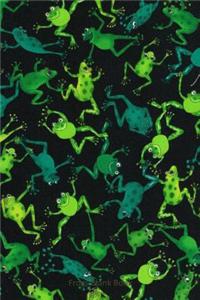 Frogs Blank Book