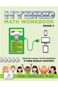 Hybrid Math Workbook Grade 4