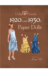 Dollys and Friends 1920s and 1930s Paper Dolls