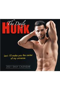 2021 the Daily Hunk Boxed Daily Calendar