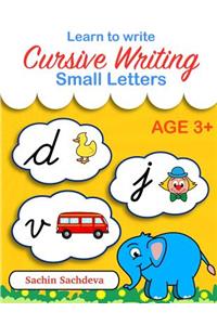 Learn to Write Cursive Writing