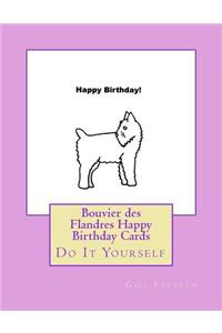 Bouvier des Flandres Happy Birthday Cards