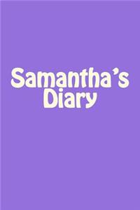 Samantha's Diary