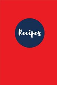 Recipes (Blank Cookbook)