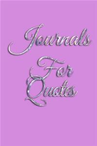 Journals For Quotes