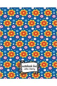 Flowers Design Journal / Notebook / Diary: Notebook / Journal / Diary