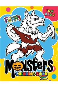 Monster Coloring Book for Kids